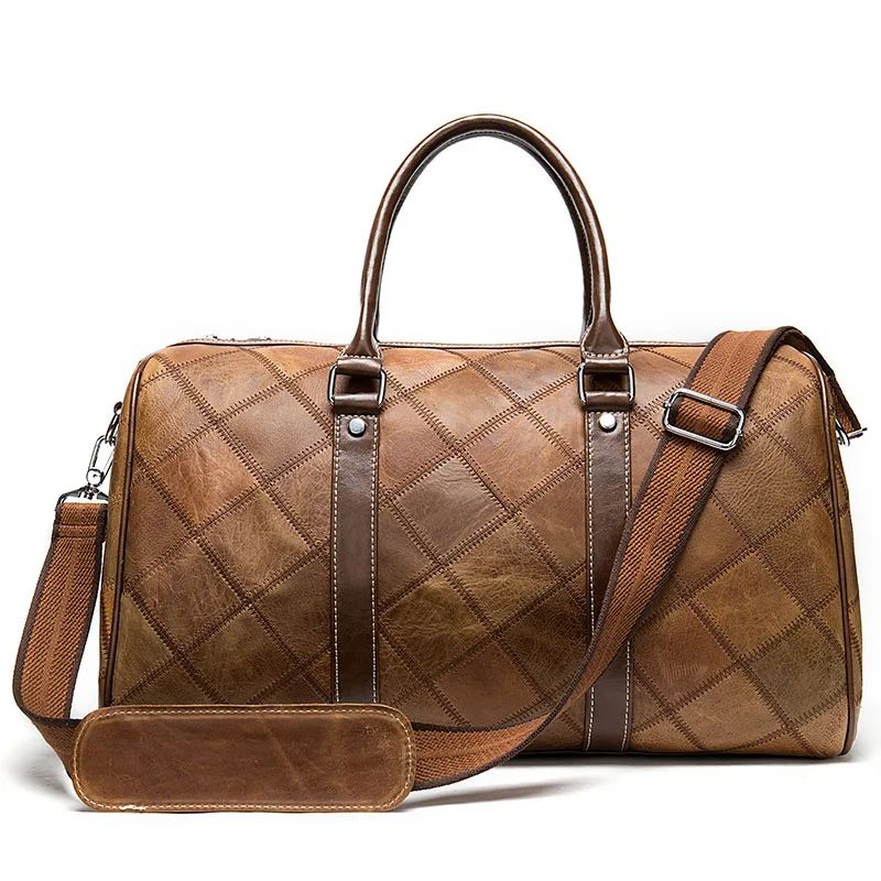 sac de voyage vintage en cuir