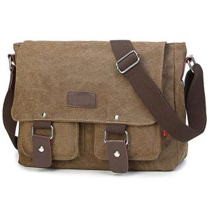 sac de voyage vintage en toile