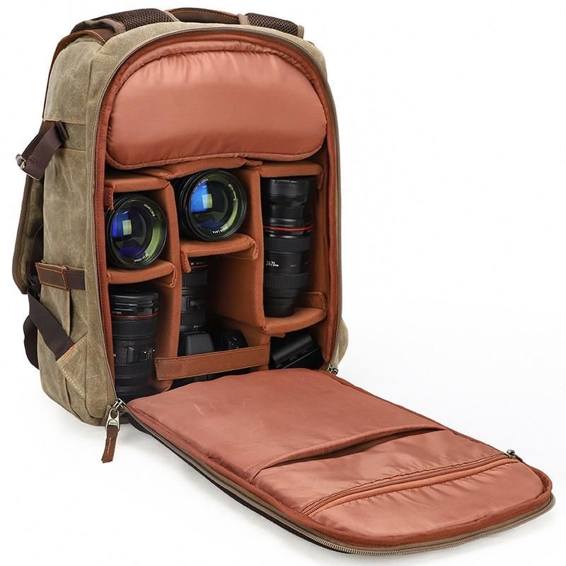 sac de voyage vintage pour appareil photo