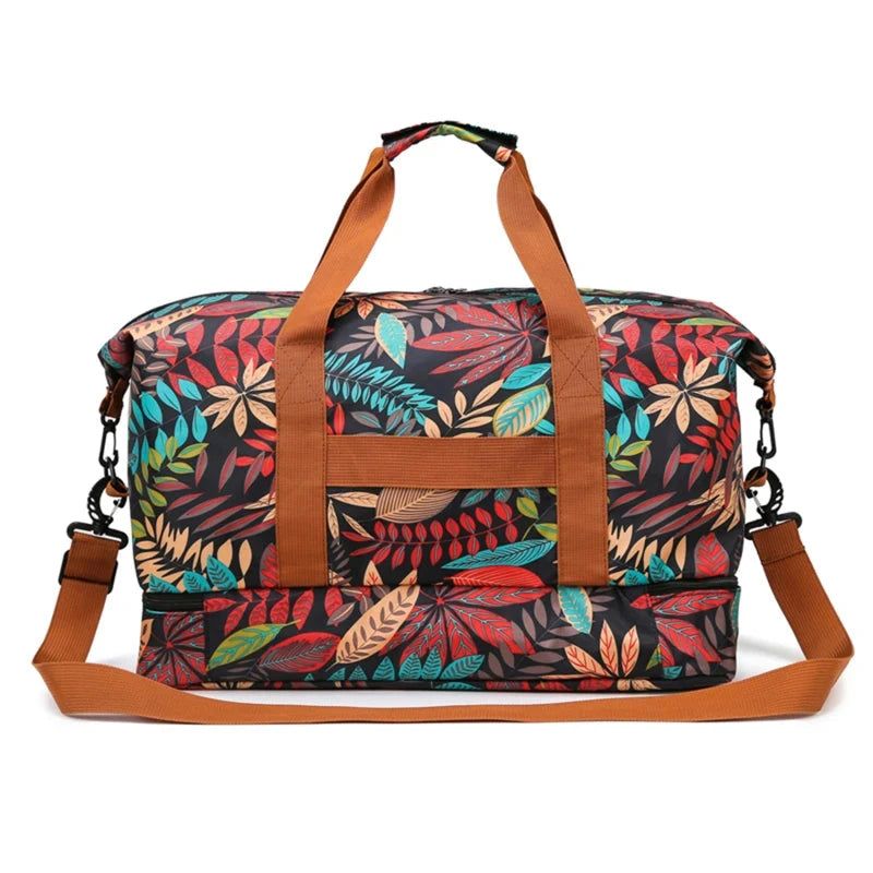 sac de week-end fleuri