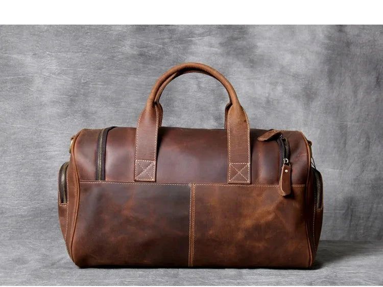 sac en cuir classique homme
