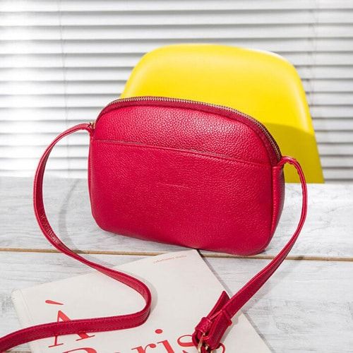 sac en cuir Pu avec bandoulière