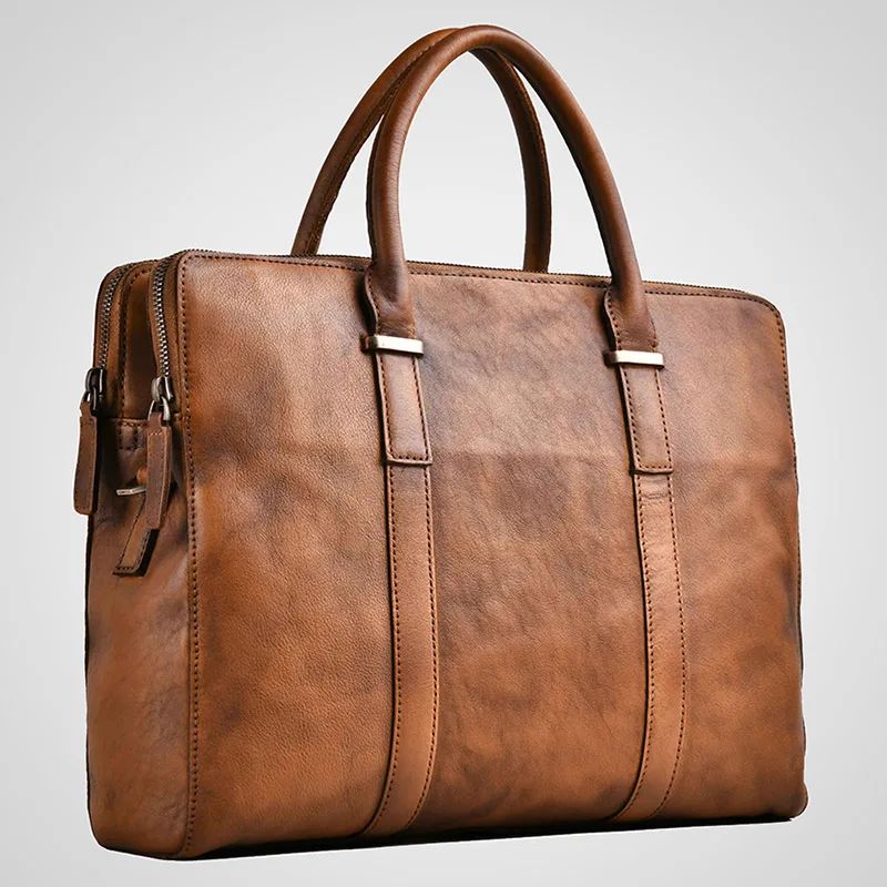 sac en cuir style vintage pour voyage