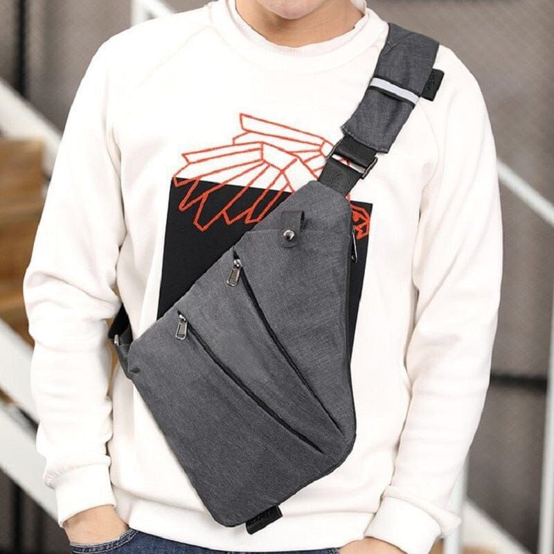 sac en nylon antivol pour homme