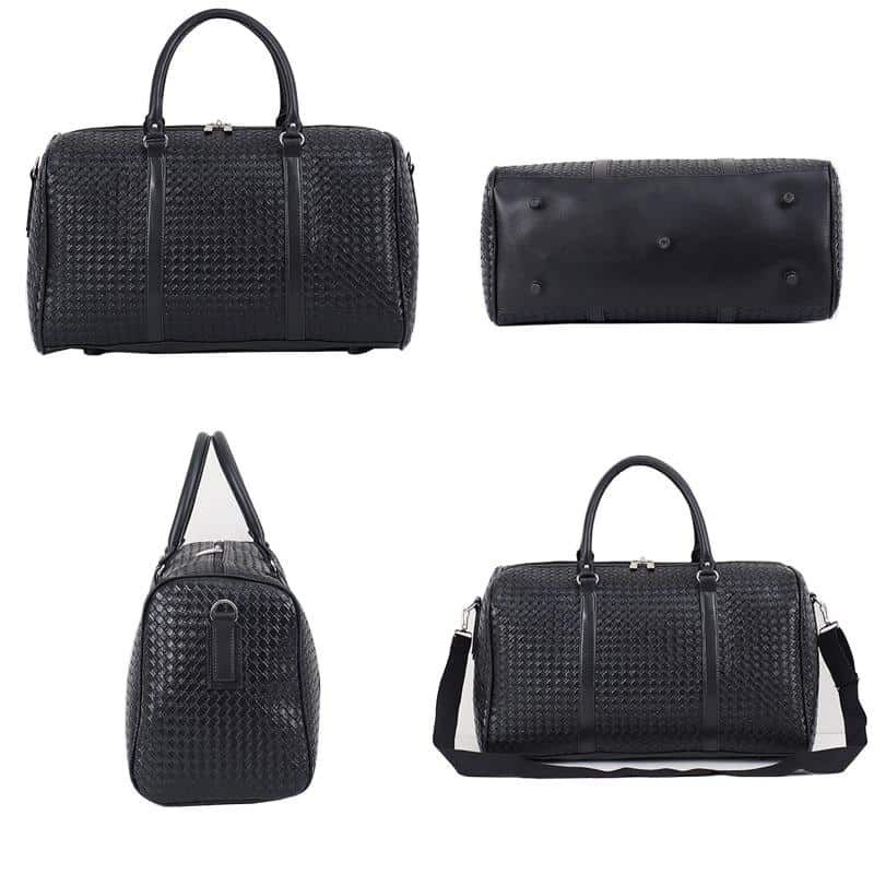 sac en simili cuir noir bandoulière