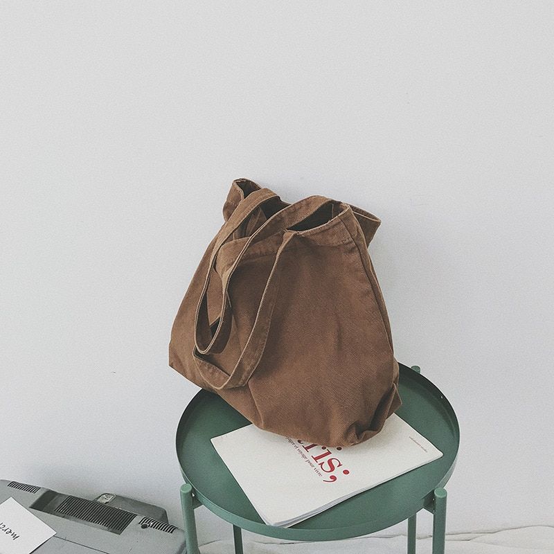 sac en toile de coton féminin