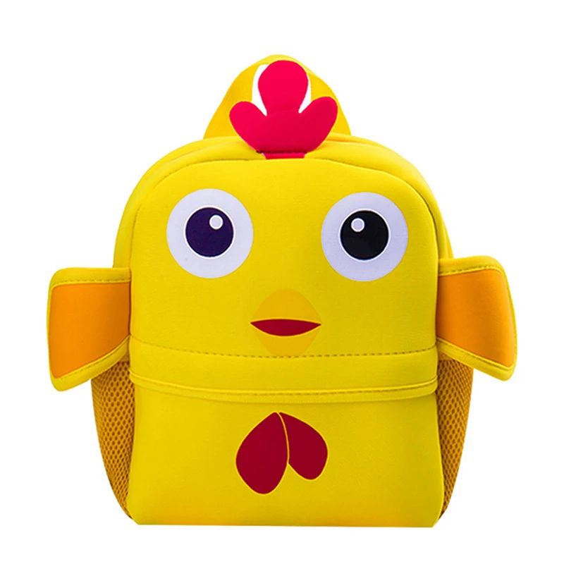 sac enfant avec animaux colorés