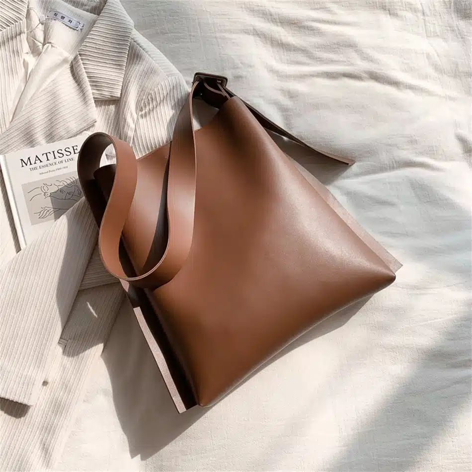 sac fourre-tout rectangulaire grande capacité pour femme