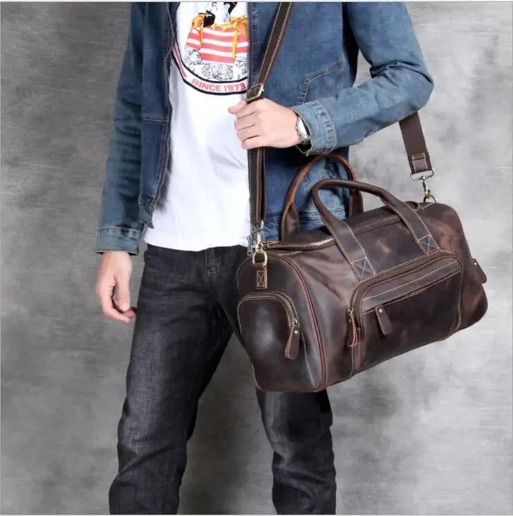 sac homme cuir chic