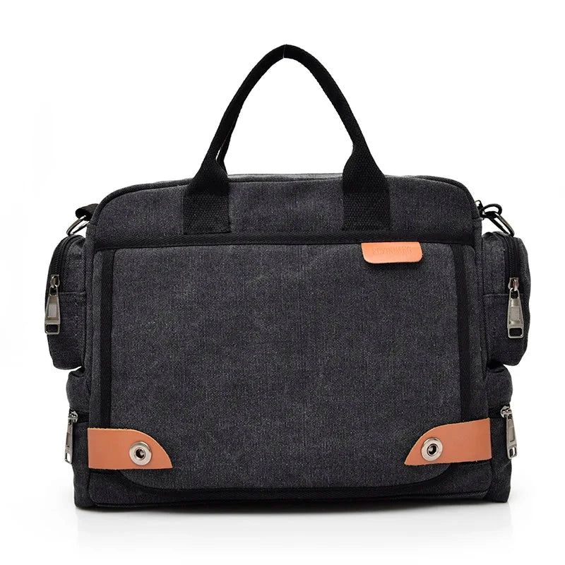 sac homme toile vintage pratique et élégant