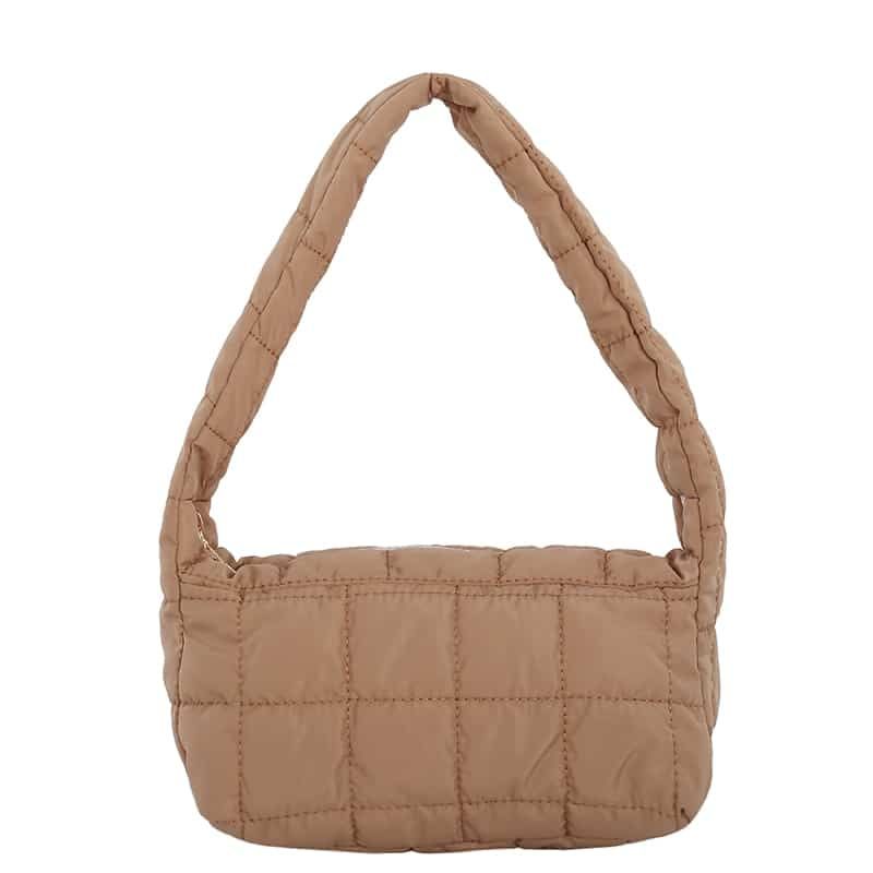 sac matelassé en coton et nylon