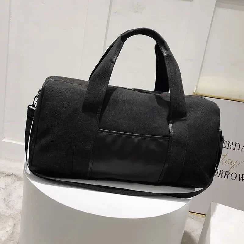 sac polochon en toile pour femmes