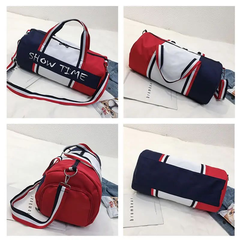 sac SHOW TIME bleu blanc rouge