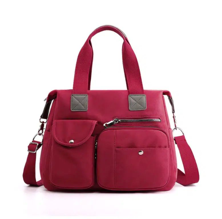 sac voyage femme en nylon avec bandoulière