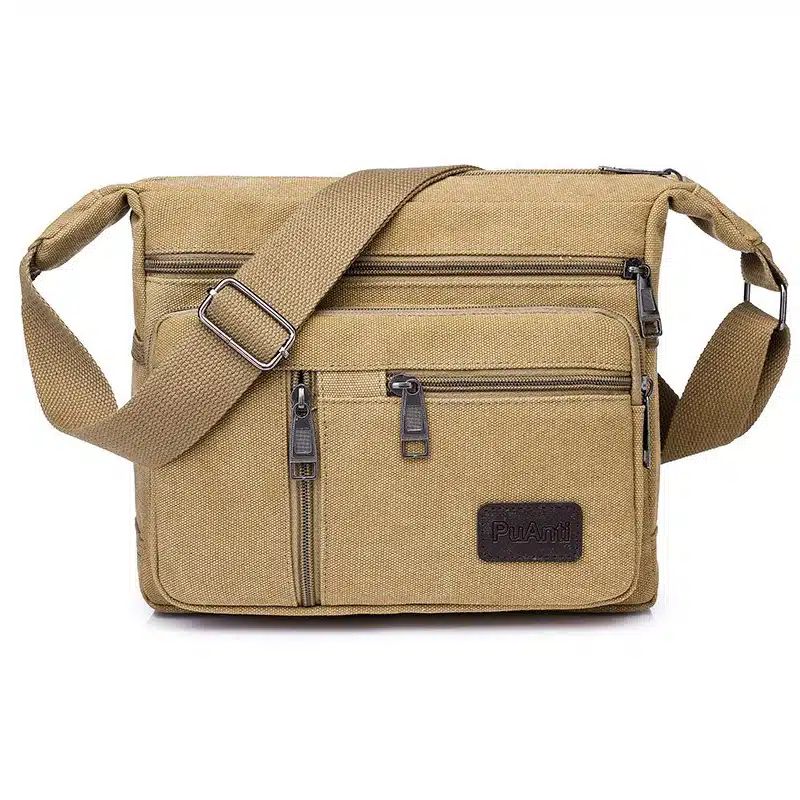 sacoche de voyage homme en toile