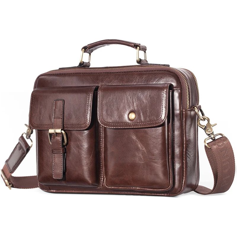 sacoche homme en cuir véritable