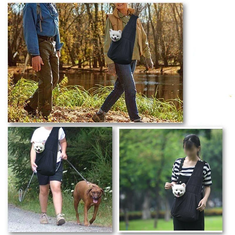 sacoche pour chien avec bandoulière