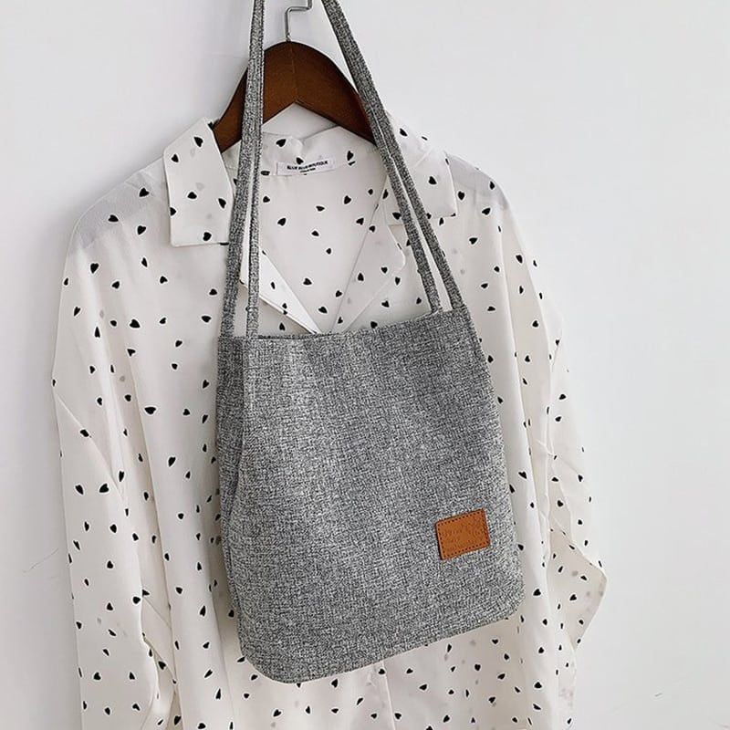 sacs en tissu forme cabas