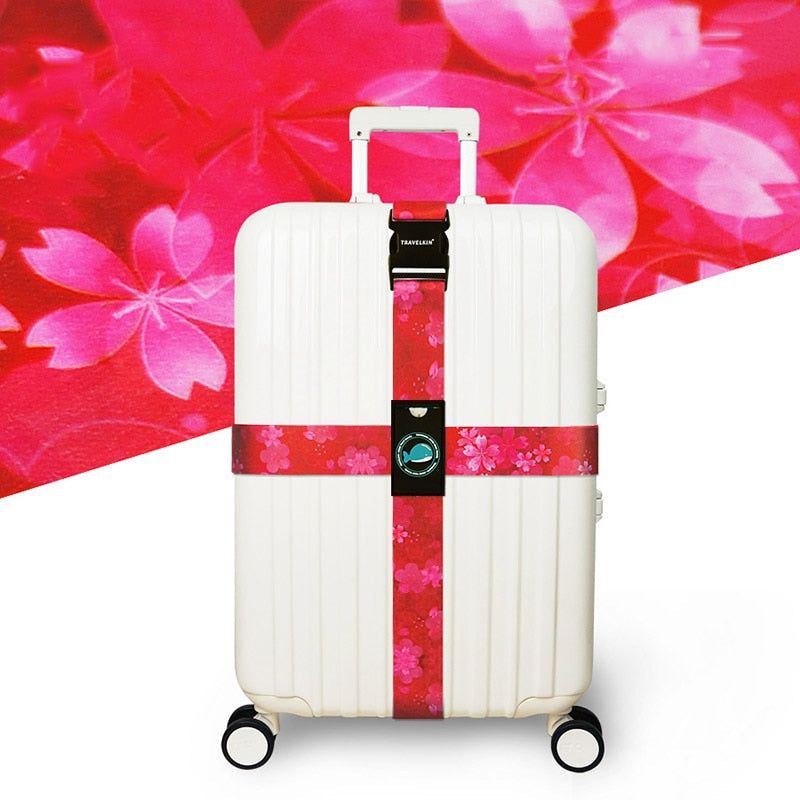 sangle de bagage fleur de sakura