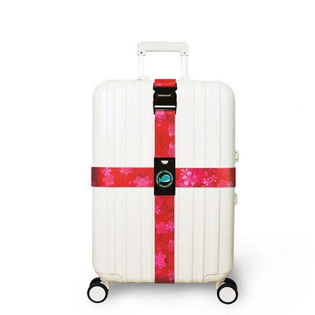 sangle pour valise fleur de sakura