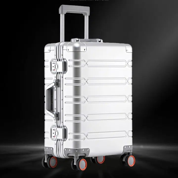 valise aluminium design élégant