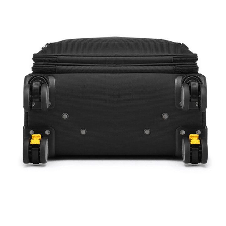 valise noire fonctionnelle à compartiments multiples